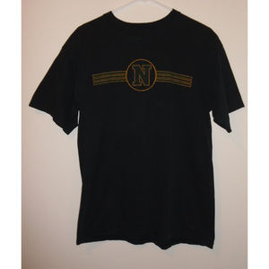 Gildan Men's Navy Blue Nike Basketball Logo Tee